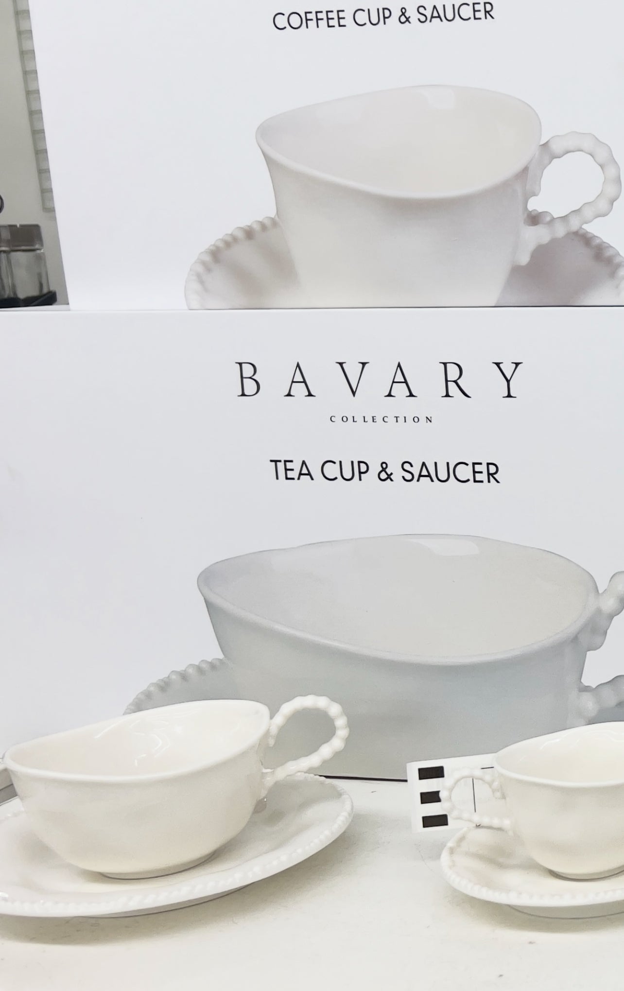 TASSE A CAFE BLANC MODEL PERLE.. PETITE TAILLE
