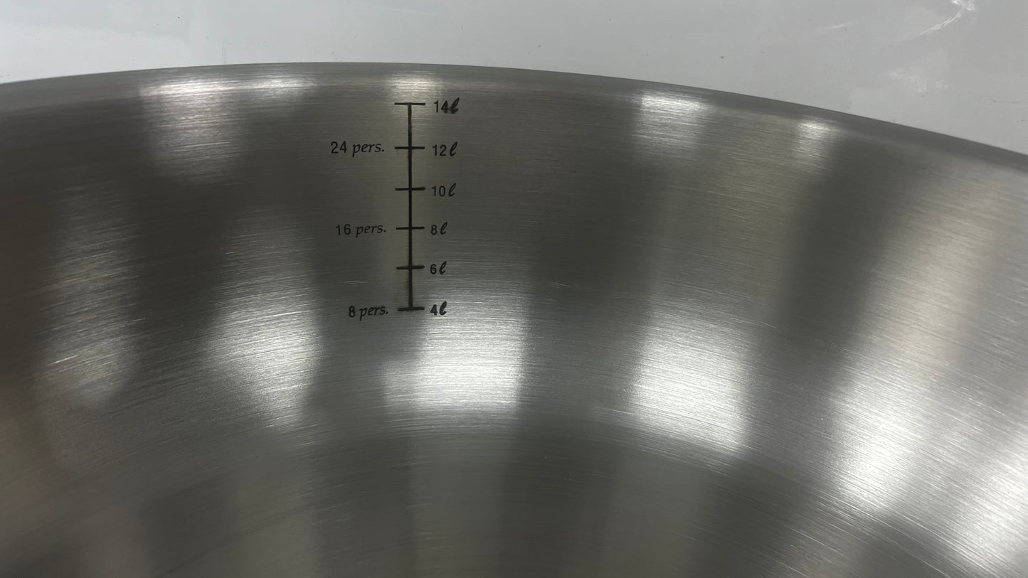 SAUTOIR INOX GAM'HOTEL 42x12 CM INDUCTION QUALITE PROFESSIONNELLE