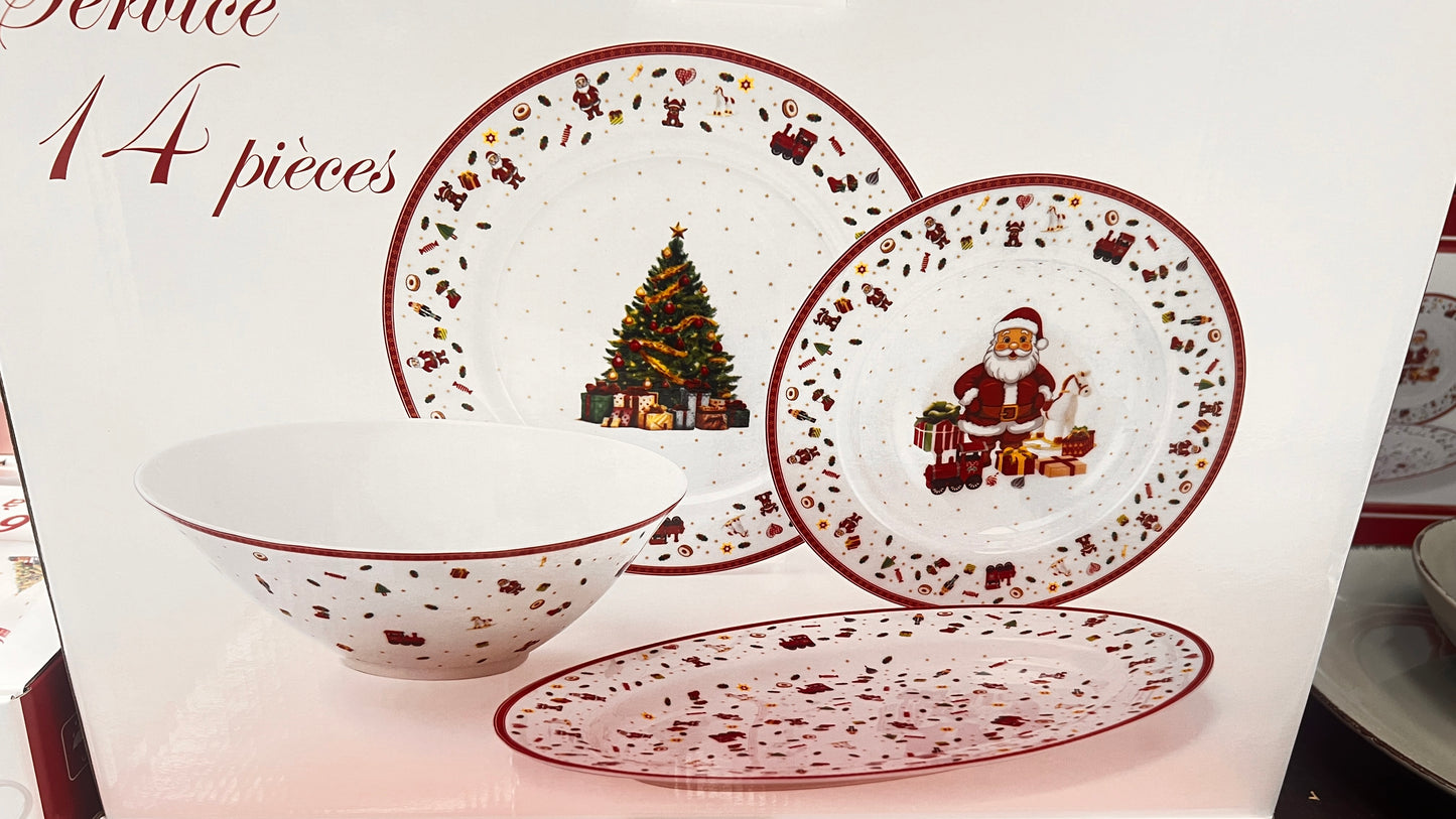 SERVICE PORCELAINE 14 PCS