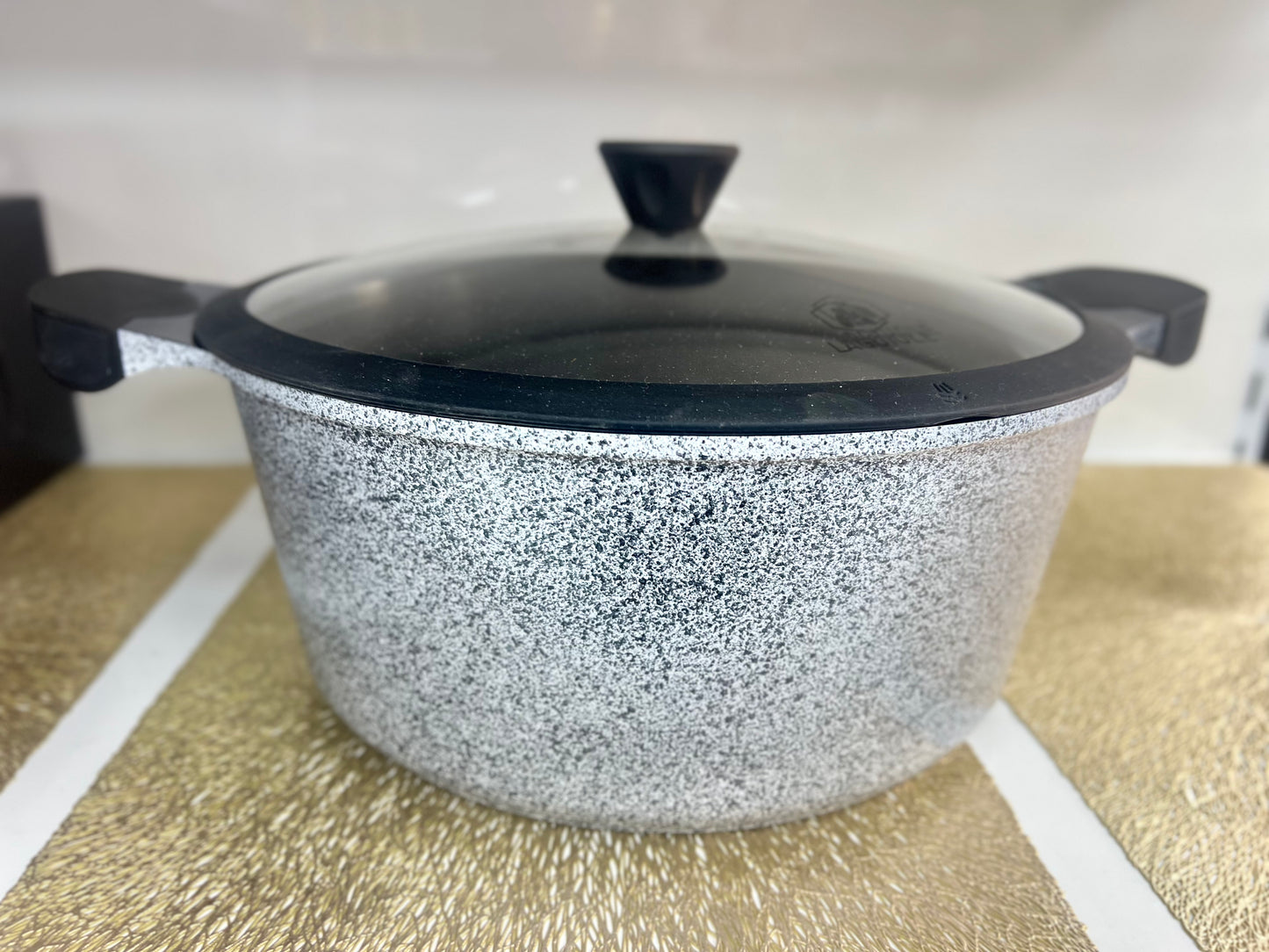 MARMITE LAGUIOLE HAUTE GAMME 32 cm REVÊTEMENT CERAMIQUE ANTIADHESIF INDUCTION