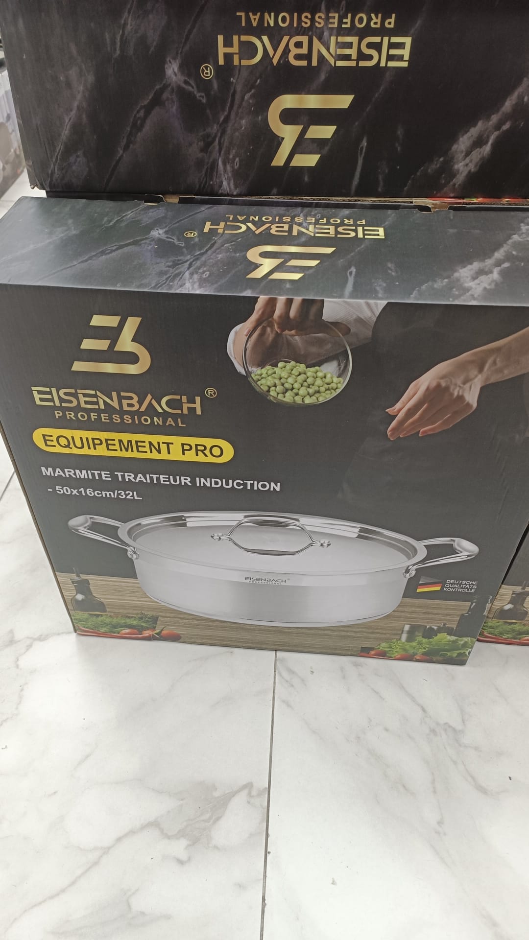 SAUTOIR INOX PEOFESSIONNEL 40x13 cm induction