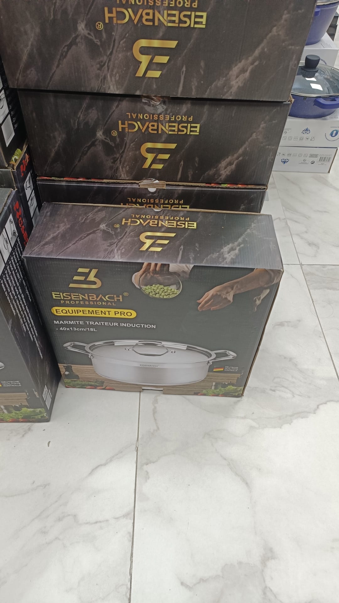 SAUTOIR INOX PROFESSIONEL 50 cm x 16 cm Induction