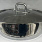 SAUTOIR INOX GAM'HOTEL 42x12 CM INDUCTION  QUALITE PROFESSIONNELLE