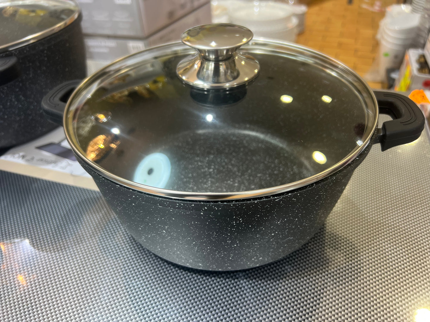 Serie de 3 marmites 28 cm/24cm/20 cm induction