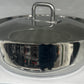 SAUTOIR INOX GAM'HOTEL 42x12 CM INDUCTION  QUALITE PROFESSIONNELLE
