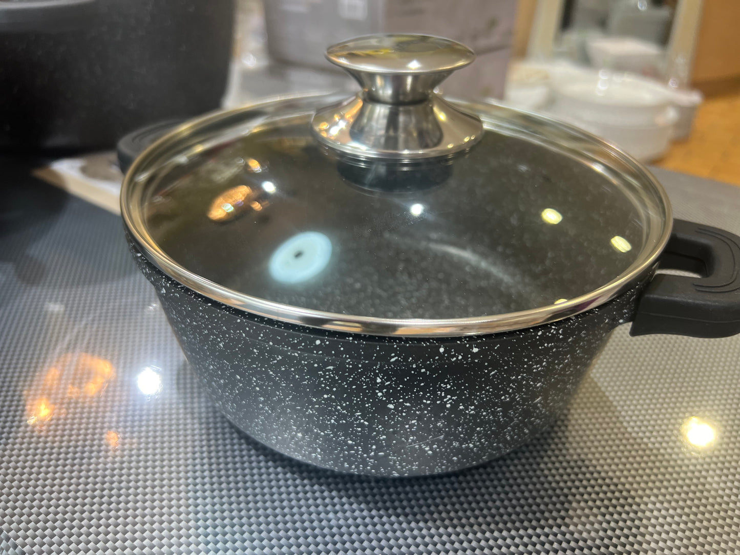 Serie de 3 marmites 28 cm/24cm/20 cm induction