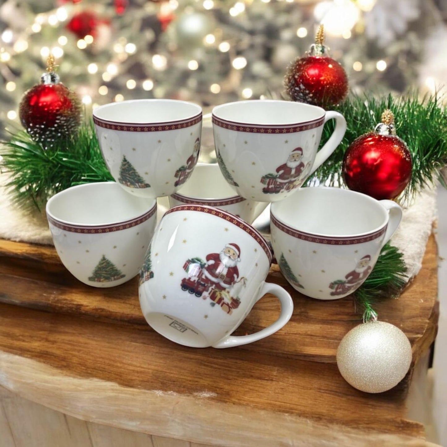 TASSES À CAFE NOEL