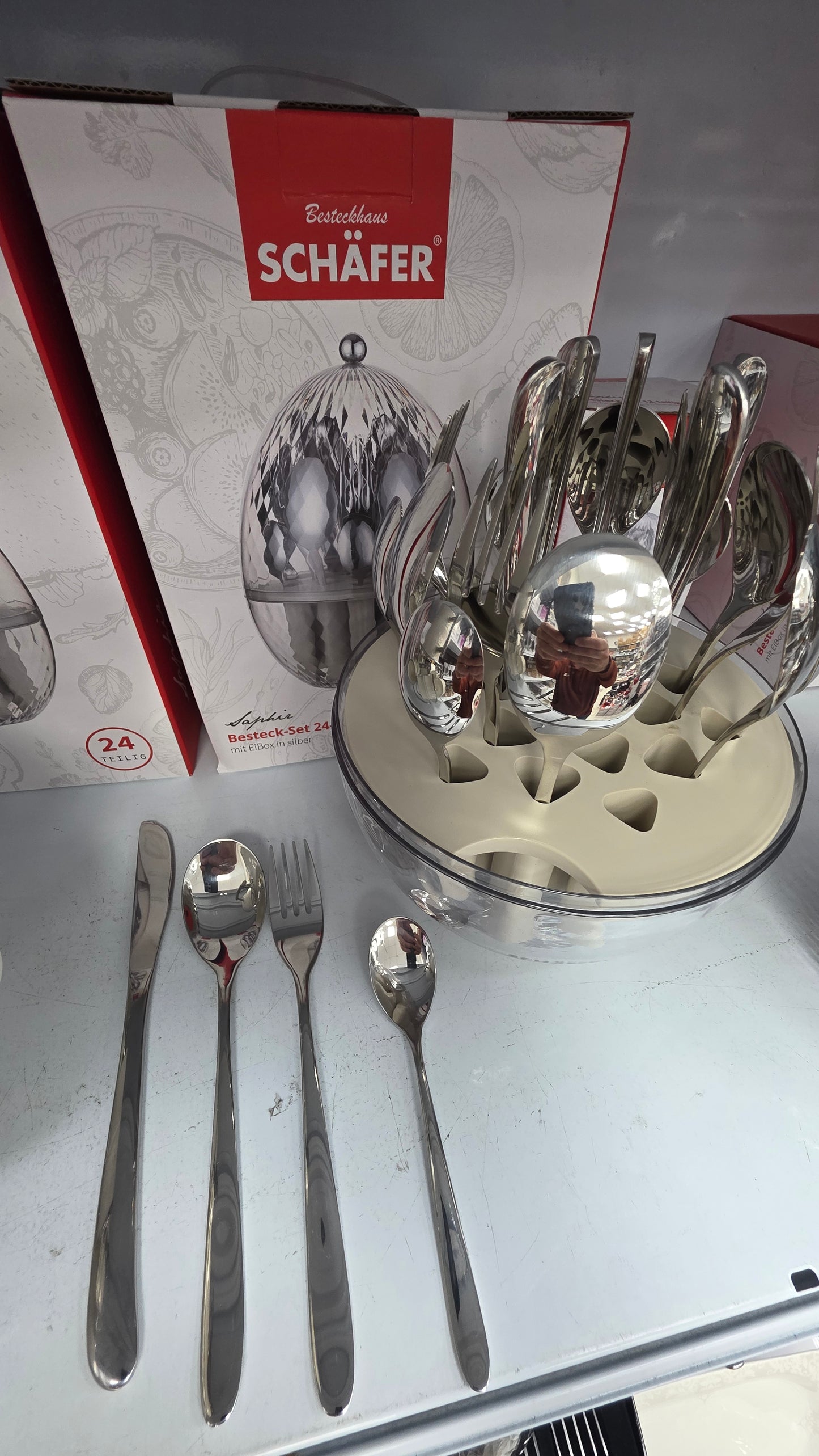 Menagères 18/10 24 pcs