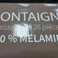 Service de Table en MELAMINE 26 pcs..Montaigne