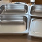 4 BACS GASTRONOMIQUE INOX 53x33x10 cm- PROMOTION