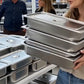 4 BACS GASTRONOMIQUE INOX 53x33x10 cm- PROMOTION