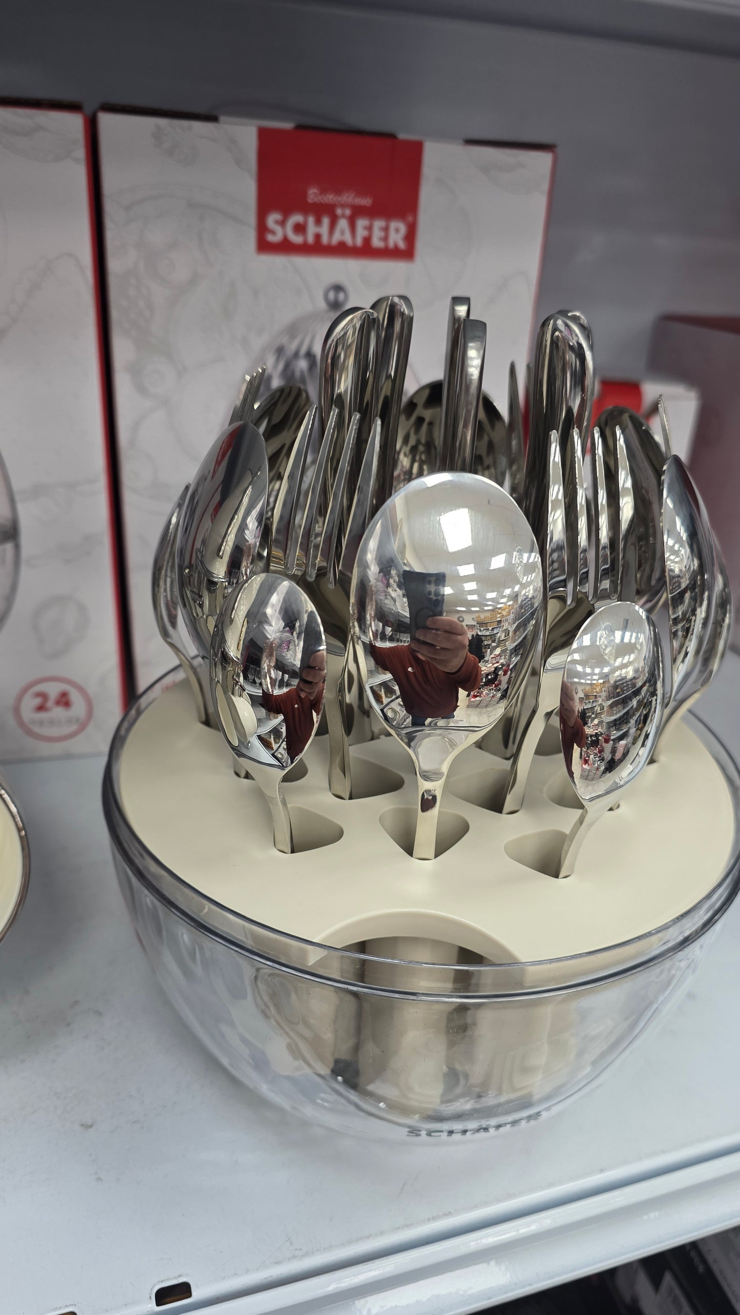 Menagères 18/10 24 pcs