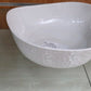 Coupe à fruit  EN MELAMINE 25 cm design martelé- le lot de 12 SALADIERS