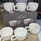 6 TASSE A CAFE  EXPRRSSO 100 ml. PERLETTE