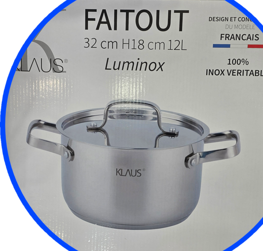 FAITOUT KLAUS 32X18 CL INDUCTION TOUS FEUX